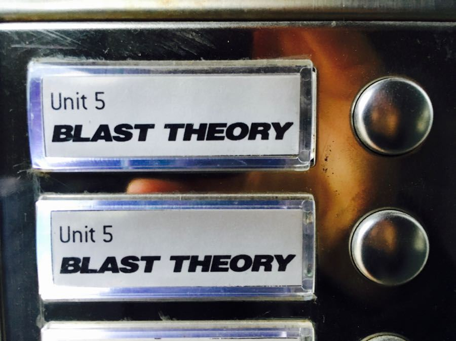 Buzzer at Blast Theory, Brighton UK